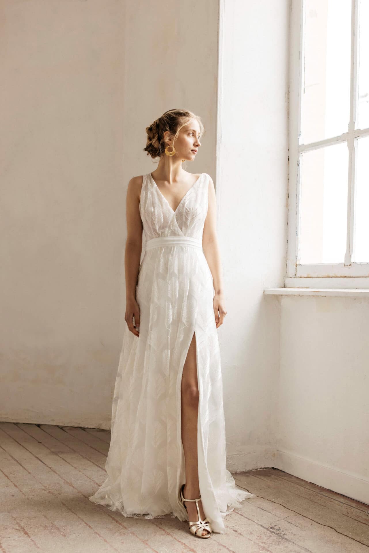 Plume best sale robe mariée