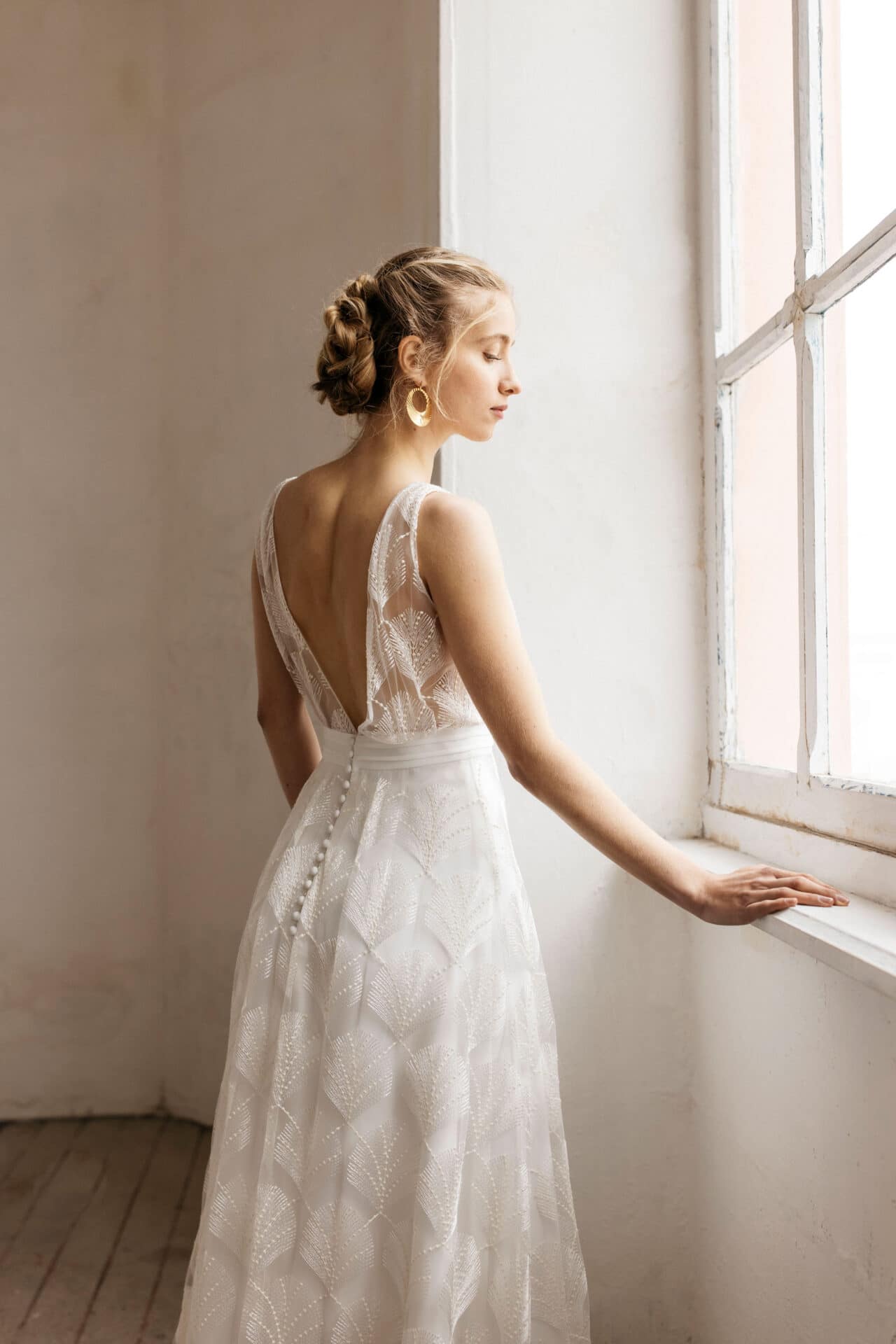 Robe de mariée online en plume