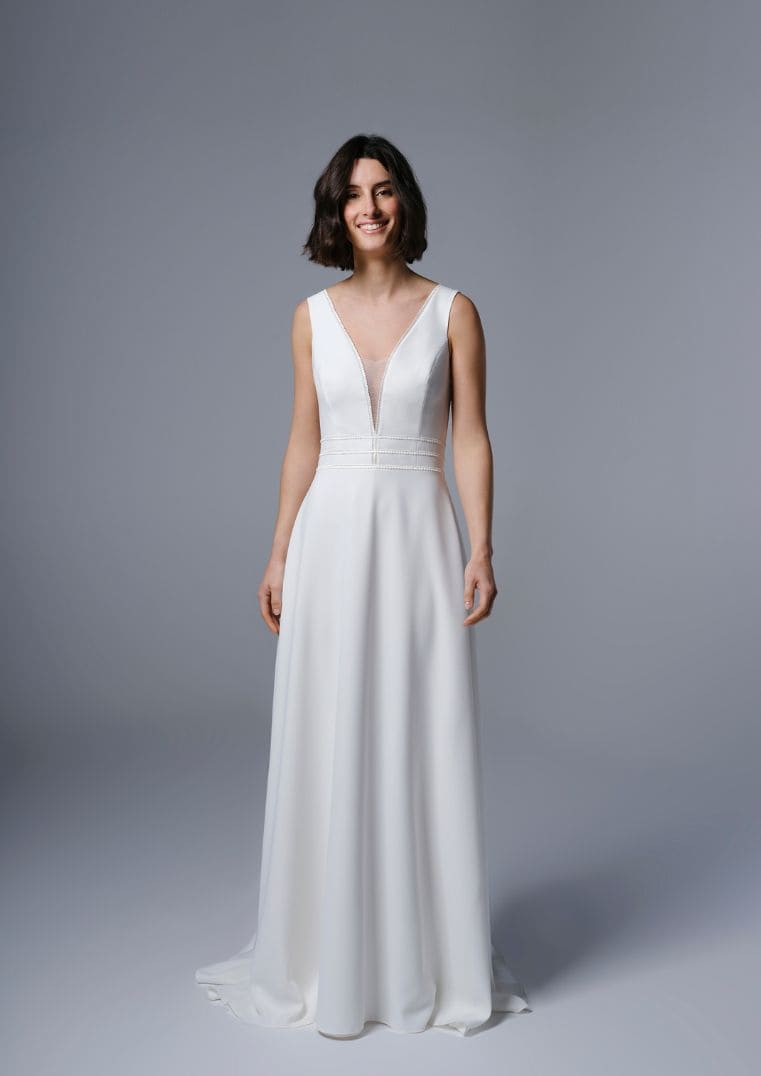 Robe de mariée Voeux - Bochet Créations collection 2025